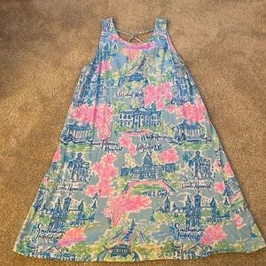 Great Condition- Lilly Pulitzer Kristen Dress in Lilly loves DC, Size M
